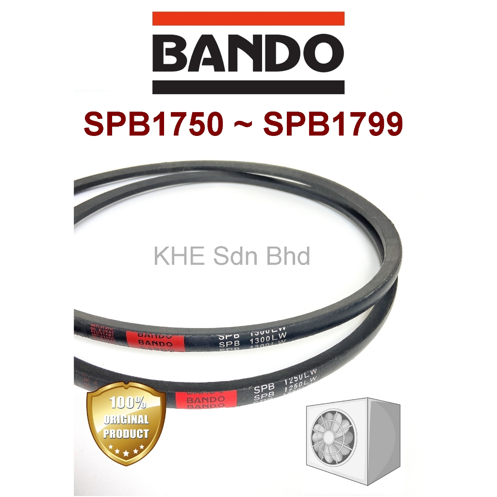 Keilriemen SPB 1750 LW – TOP INDUSTRIETEILE, Ummantelt, DIN 7753, 16,3x13 Mm