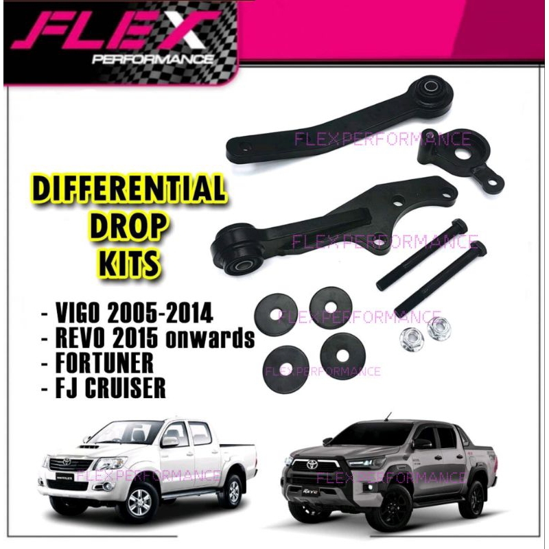 HILUX VIGO REVO ROGUE FORTUNER FJ CRUISER TRANSMISSION DROP KIT LIFT UP ...