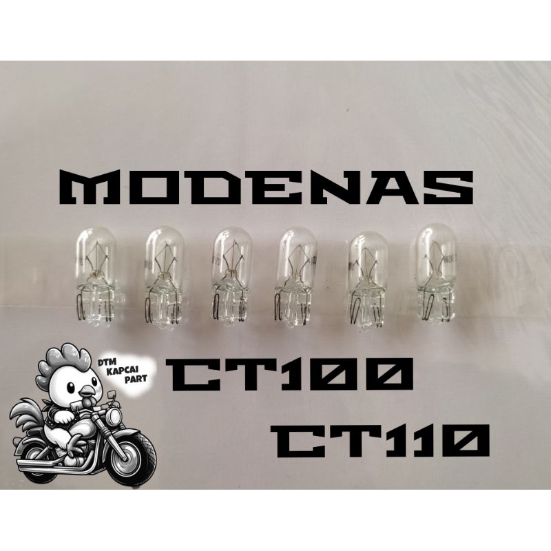 Modenas Ct100 ct110 meter bulb | Shopee Malaysia