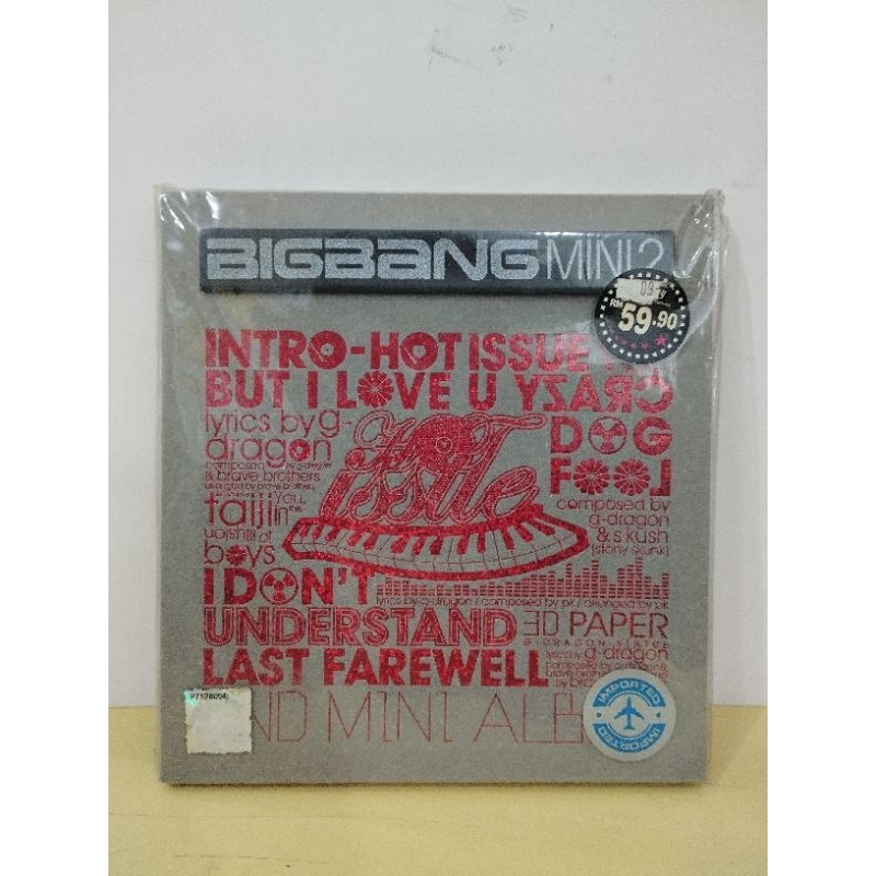CD) BIGBANG 2ND Mini Album HOT ISSUE | Shopee Malaysia