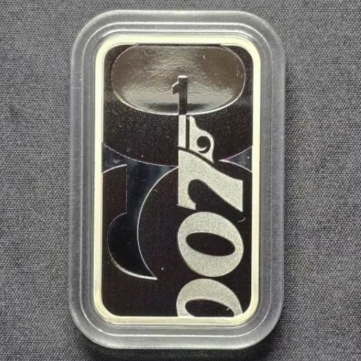 [Rare & Collectible] 2022 Tuvalu 1 oz silver James Bond 60 Years of ...