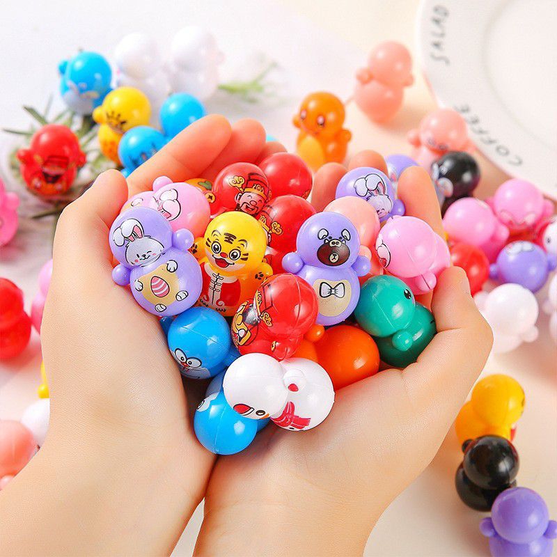 Mini Tumbler Roly-poly Toy Cartoon Tumbler Toy Doll Educational Toys ...