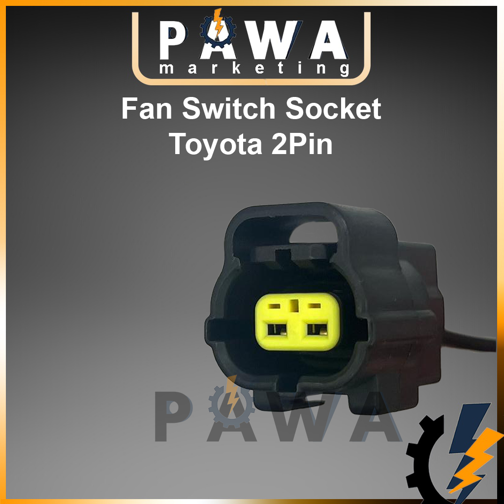 Votec 100% Authentic Toyota Fan Switch Socket Connector 2 Pin HX-3989 ...
