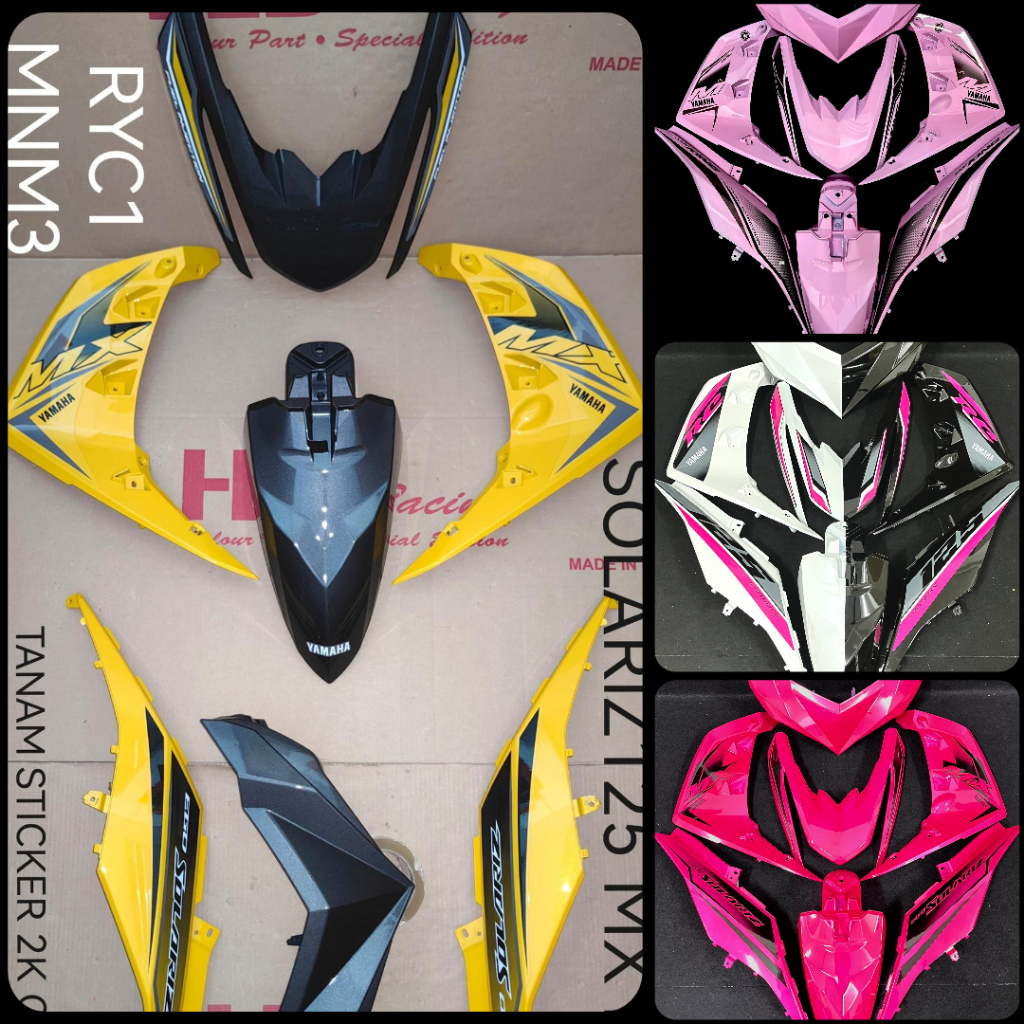 Coverset Yamaha Ego Solariz MX King / RC Design | Shopee Malaysia