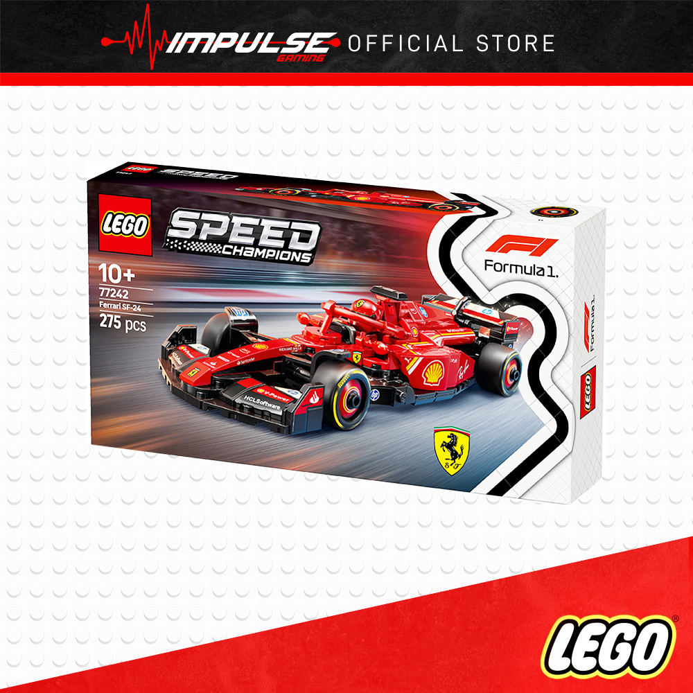 LEGO 77242 Speed Champions Ferrari SF-24 F1® Race Car | Shopee Malaysia