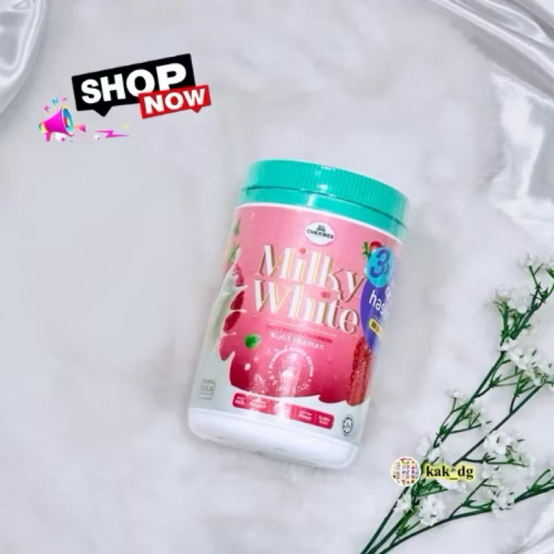 K Colly Milky White - Strawberry 500g Tanpa Gula Dengan Formula Terbaru ...