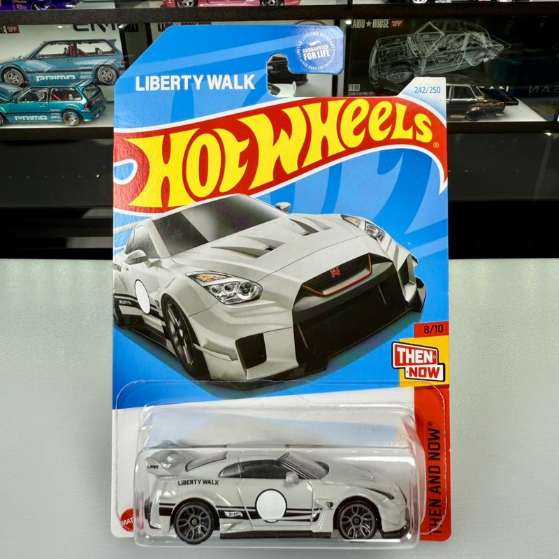 Hot Wheels Grey LB Silhouette Works Nissan GT35 LBWK US Card R35 JDM ...