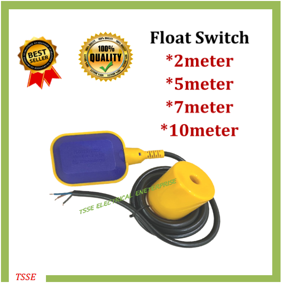 🔥Ready Stock🔥 Water Tank Controller 2m 5m 7m 10m Float Switch with Wire ...