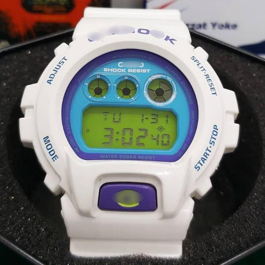 (High Quality) Gshk CS7 Cermin Kaca jam tangan unisex lelaki perempuan ...