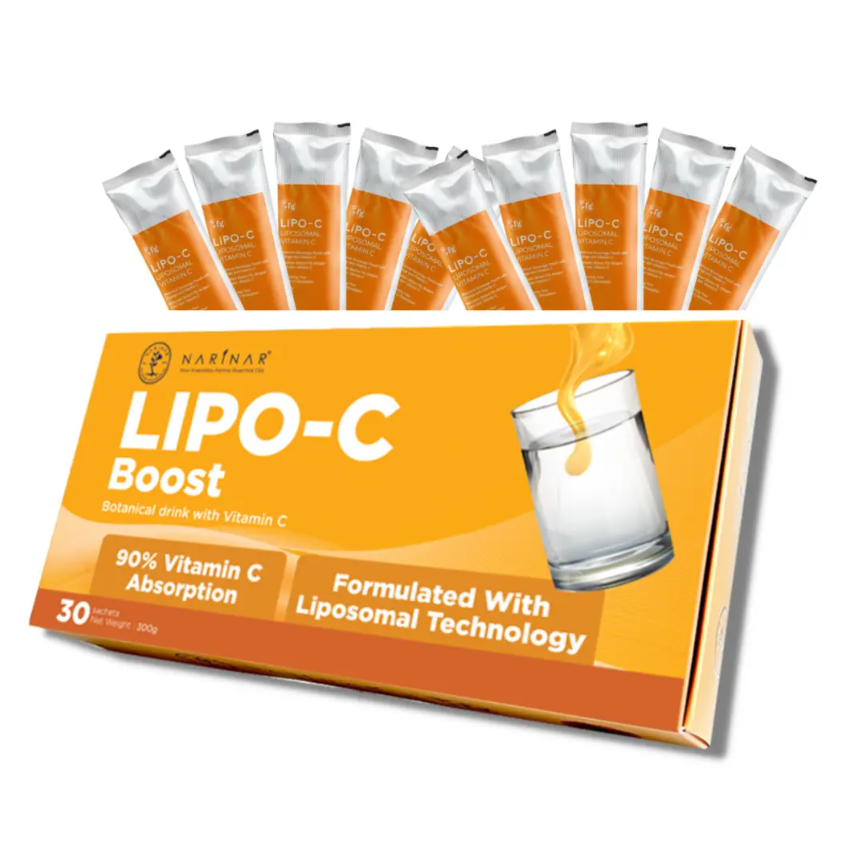lipo c drink Narinar Liposomal Vitamin C Botanical Drink (30 Sachet)