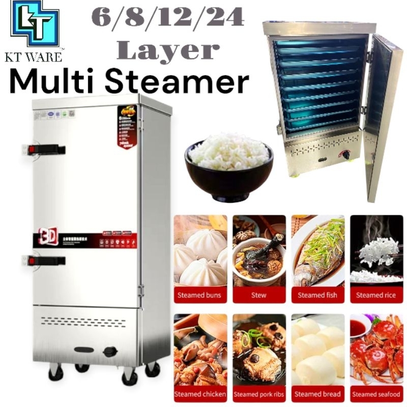 KT WARE RICE STEAMER DAPUR KUKUS NASI MULTIPURPOSE STEAMER | Shopee ...