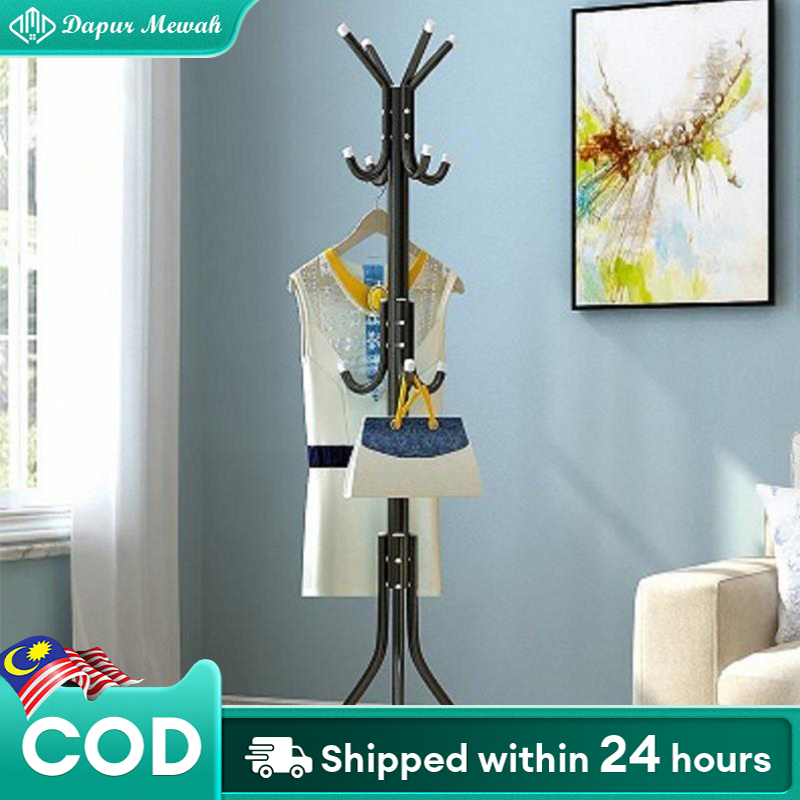 hanging rack Hanging pole penyangkut baju hanging rack clothes rack Beg ...