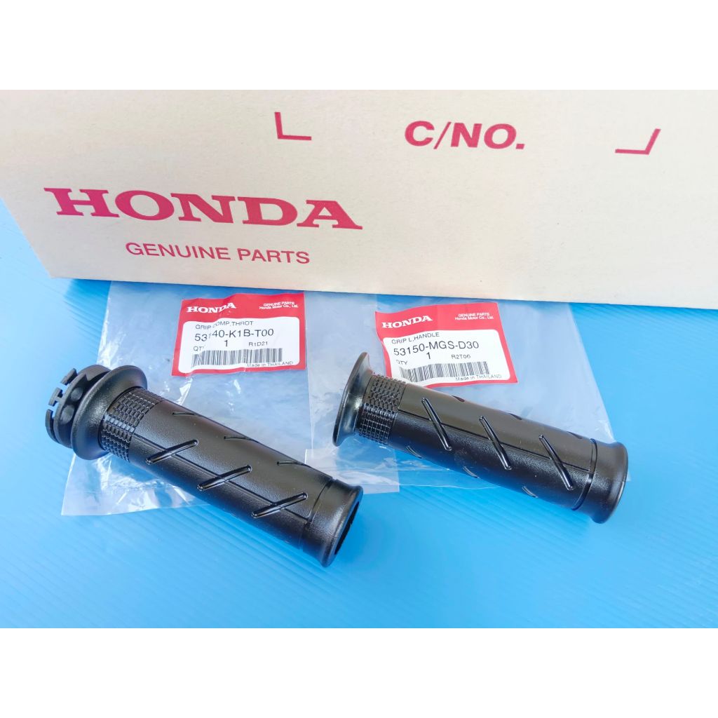HONDA FORZA HANDLE GRIP SET 100% ORIGINAL - 53140-K1B-T00 53150-MGS-D30 ...