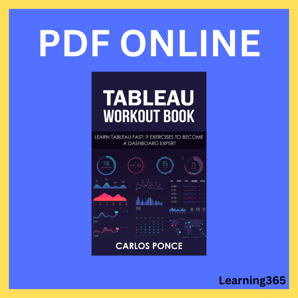 Tableau Workout Book Learn Tableau fast 9 exercises to become a ...
