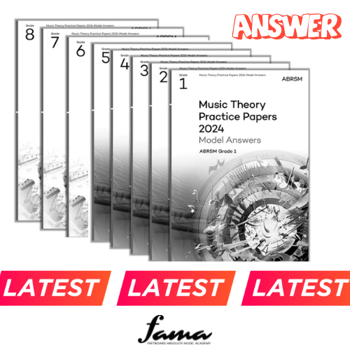 [FAMA]**LATEST** 2024 ABRSM [ANSWER]Music Theory Practice Papers Grade ...