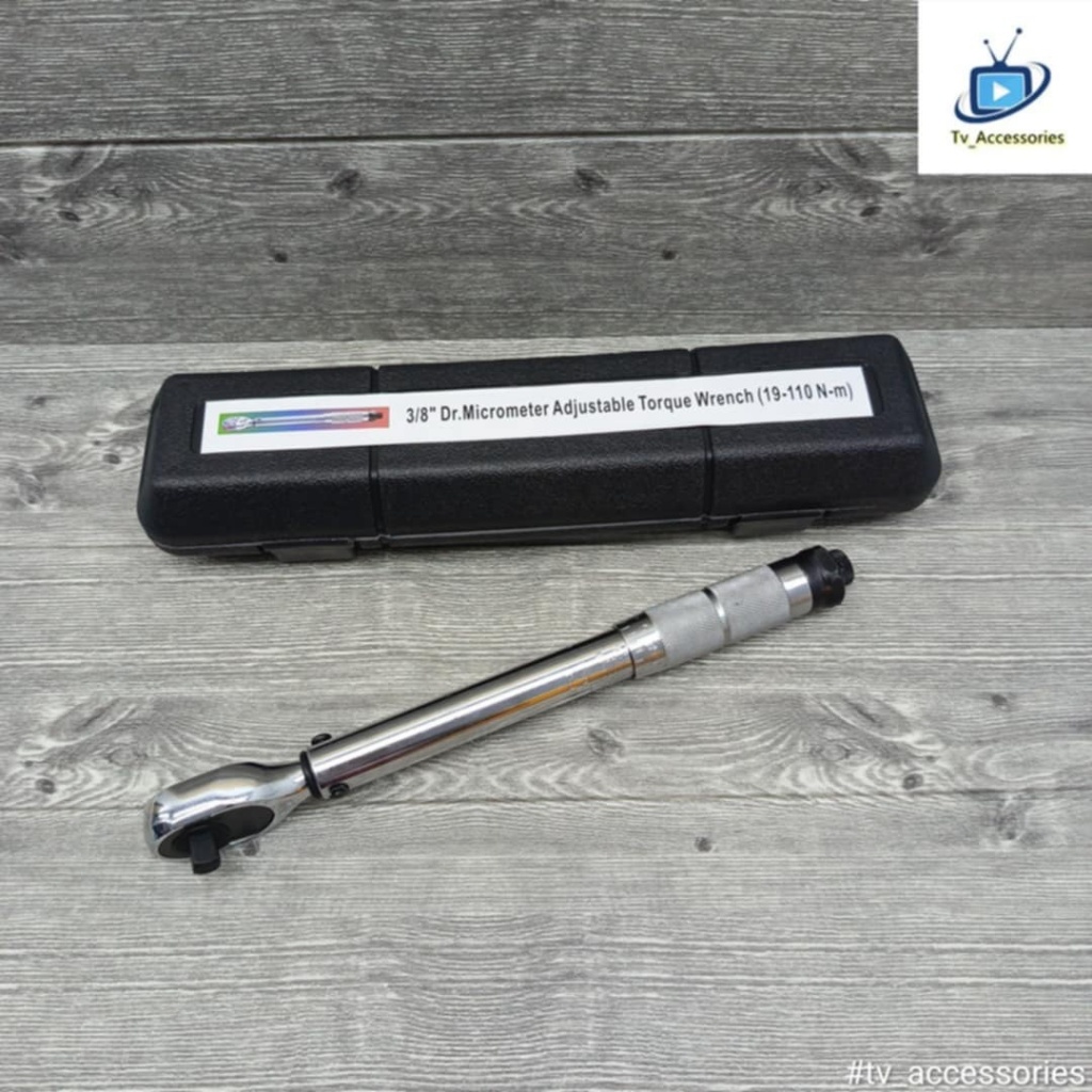 [3/8"] Adjustable Torque Wrench (19-110Nm) Multifunctional bracket ...