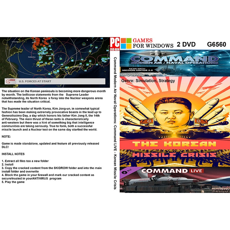 Command Modern Air Naval Operations Command LIVE - Korean Missile ...