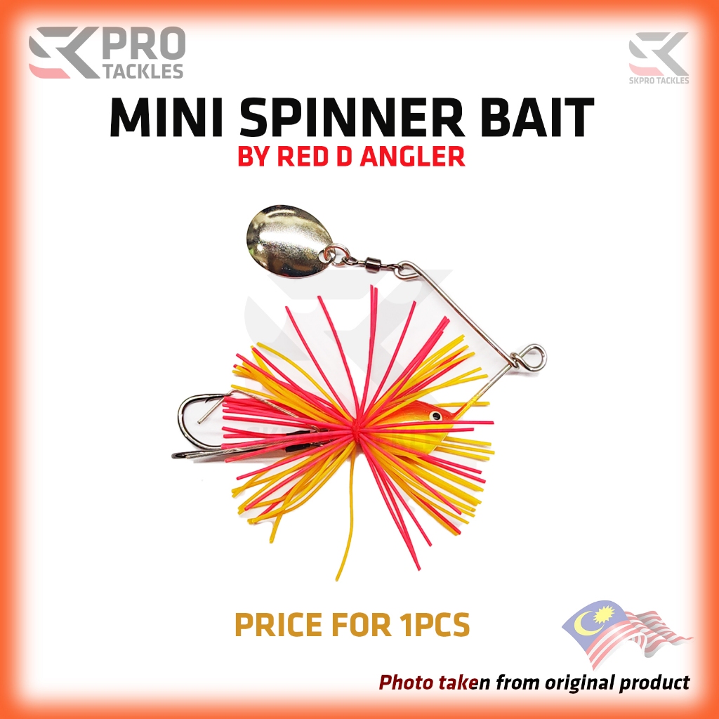 MINI SPINNER BAIT 12GRAM BY RED D ANGLER | Shopee Malaysia