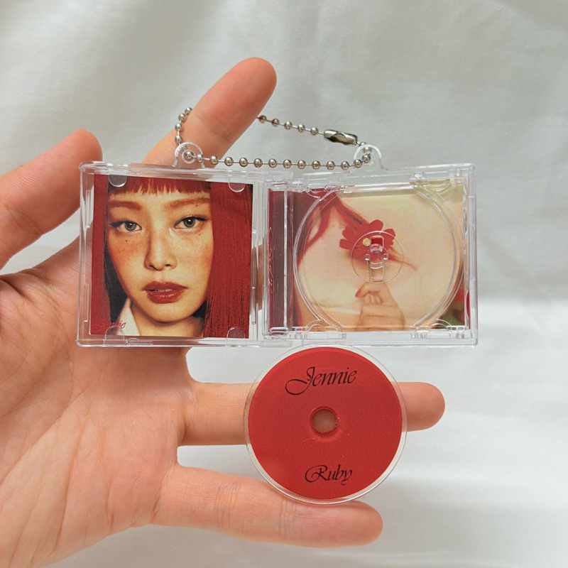 Jennie - Ruby Album Mini CD Keychain with NFC | Shopee Malaysia