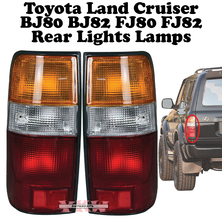 Luces De Esquina Delanteras Para Toyota Land Cruiser FJ80/FJ82 - Juego Completo Izquierdo Y Derecho DEPO