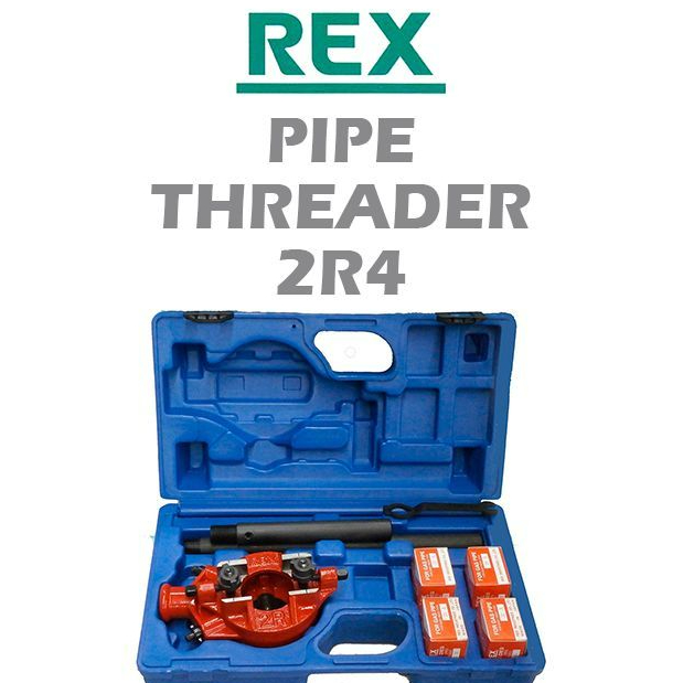 REX 2R Manual Ratchet Pipe Threader Die Set 1/2″ ~ 1¼”BSPT | Shopee ...