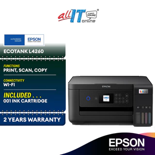 Epson EcoTank L4260 A4 Wi-Fi All-in-One Ink Tank Printer | Double Sided Print | Borderless Print