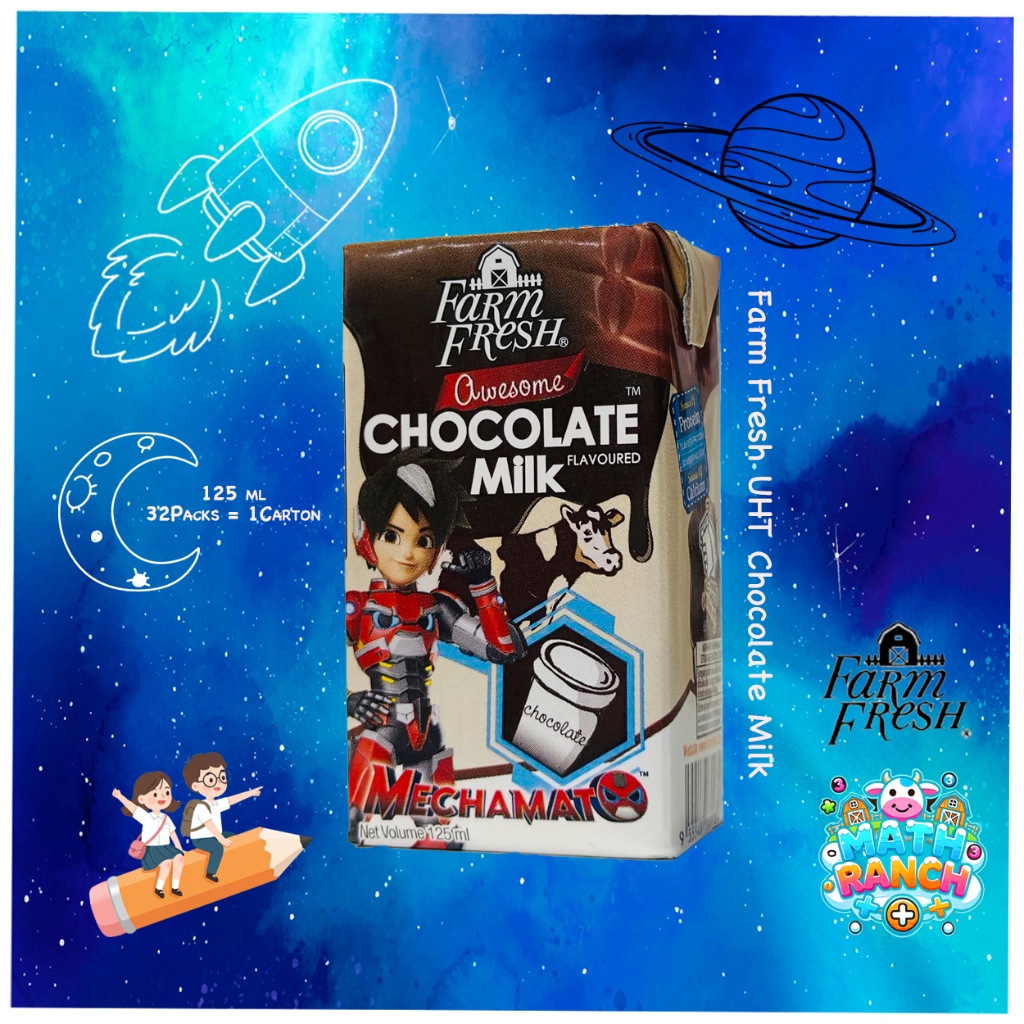 Farm Fresh UHT Chocolate Milk 125ml x 32 Packs | Shopee Malaysia