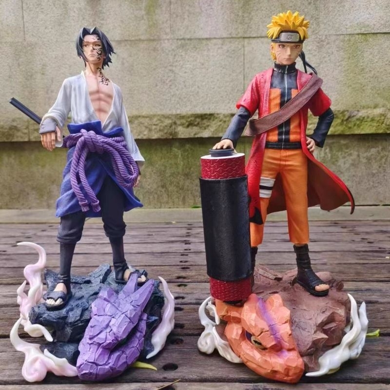 🔥READY STOCK🔥43CM NARUTO DITAISHE UCHIHA SASUKE UZUMAKI