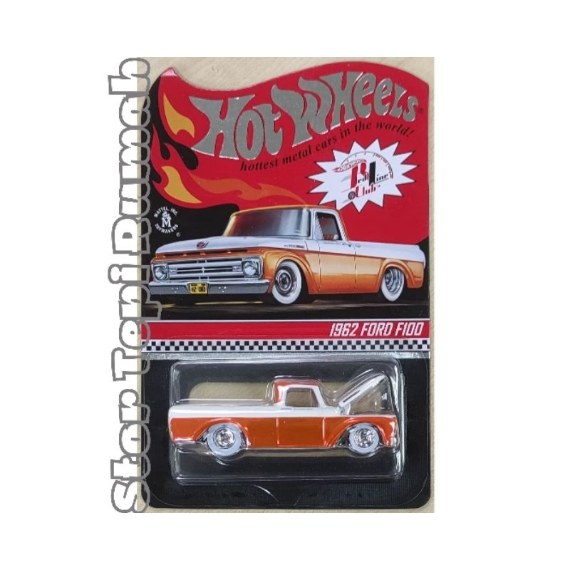 Hot Wheels Red Line Club 1962 Ford F100 [HW RLC 2021 HWC Collectors ...
