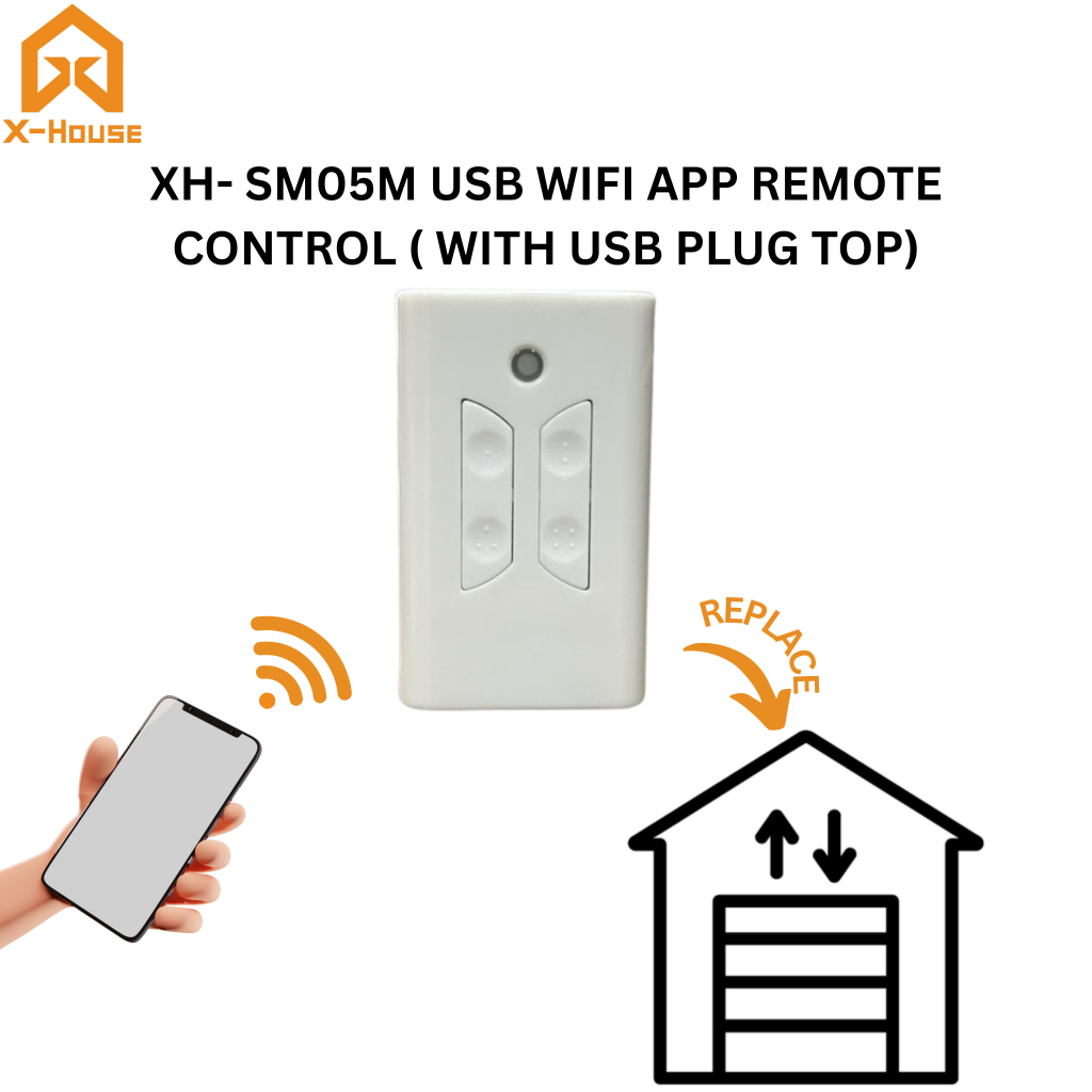 XH-SM05M USB WIFI APP REMOTE CONTROL (WITH USB PLUG TOP)-5425 | Shopee ...