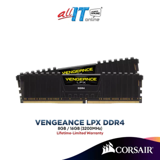 Corsair VENGEANCE LPX DDR4 Memory 3200MHz Desktop PC Gaming RAM Memory Kit (8GB / 16GB)