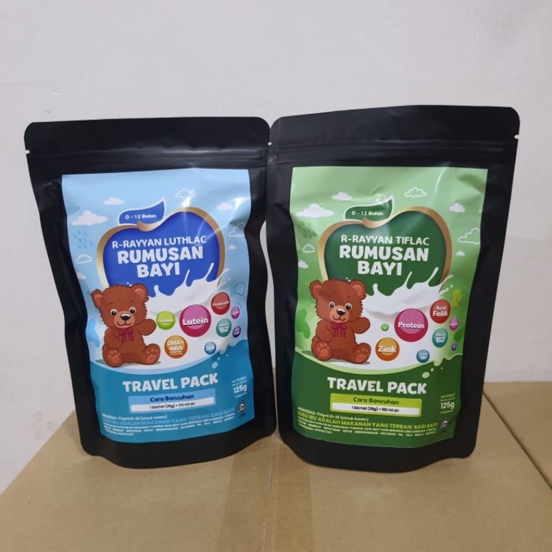Trial Pack Susu R-rayyan 0-12 bulan Asli Tiflac Al Ain Luthlac Sembelit ...