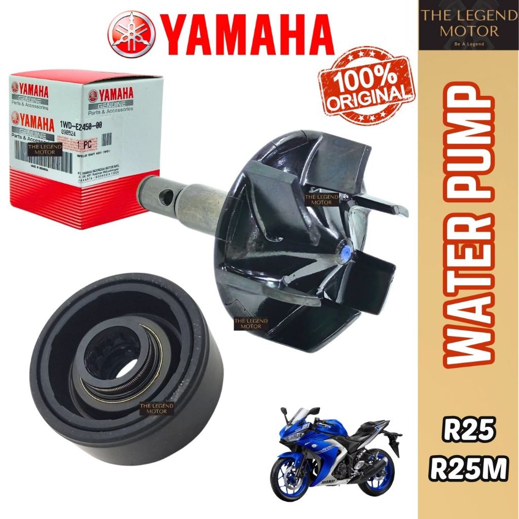 R25 YZF 250 R25M Water Pump Fan Impeller Shaft Oil Seal Kipas Air ...