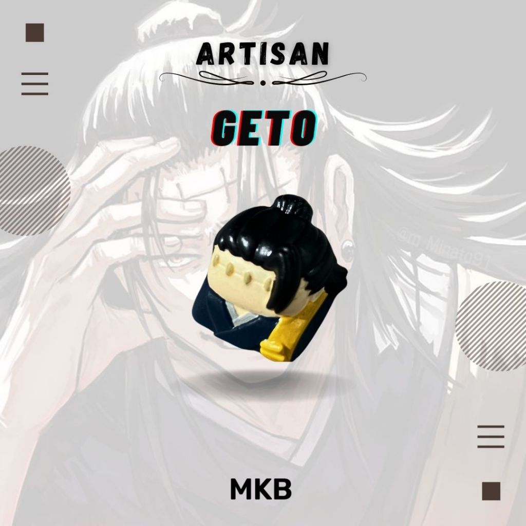 Artisan Hiko Studio Jujutsu Kaisen Keycap for Mechanical Keyboard ...