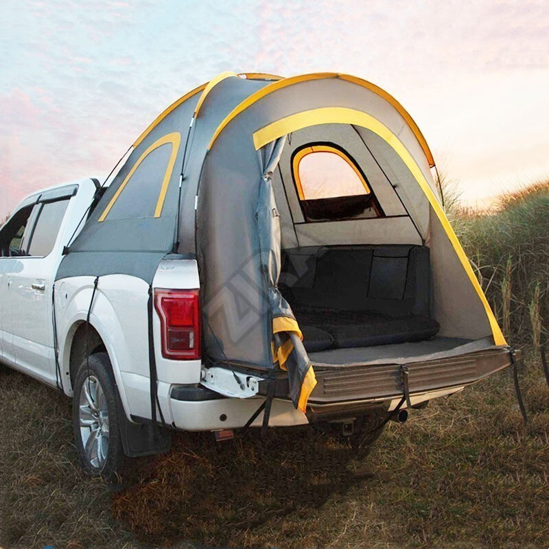 Outdoor Pickup Truck Tent Waterproof Double Layers Tour Truck Bed Tent ...