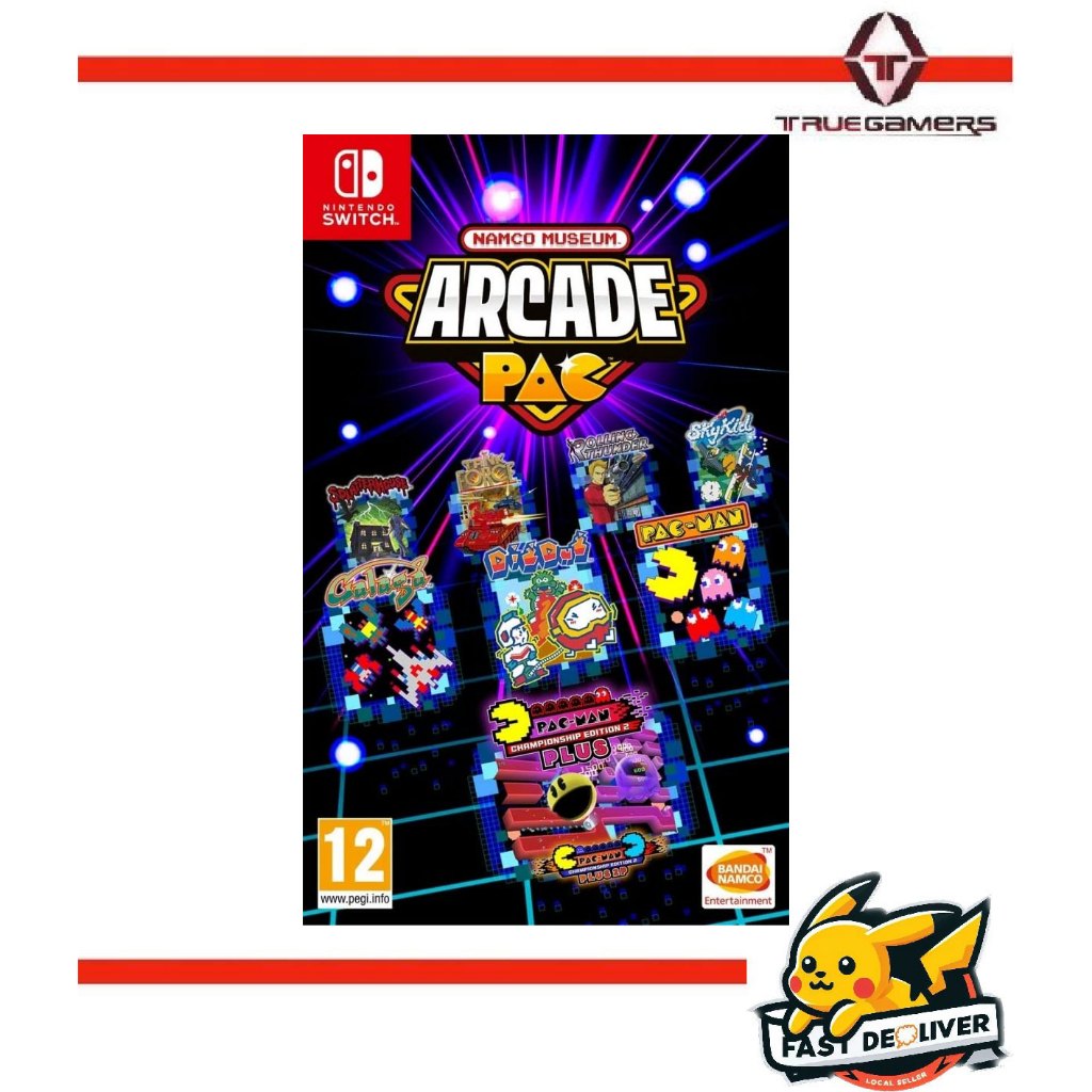Nintendo Switch NAMCO MUSEUM ARCADE PAC | Shopee Malaysia
