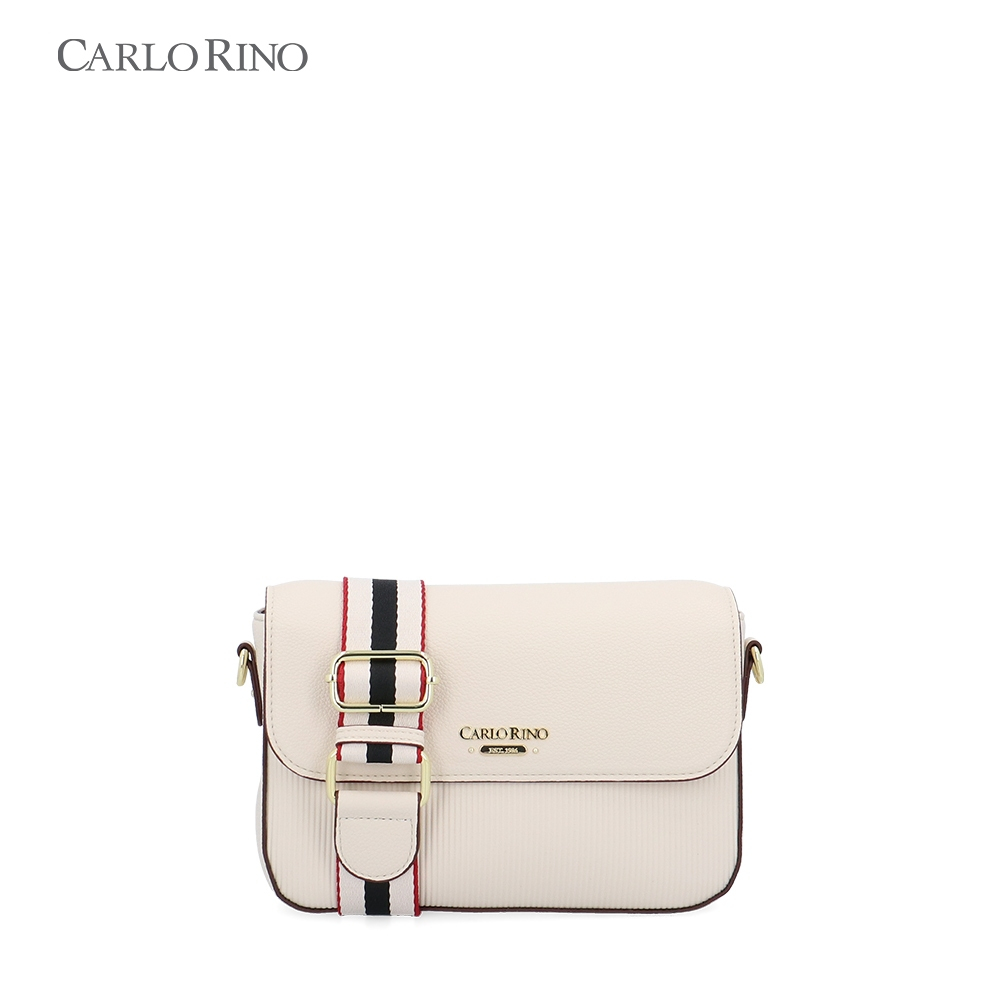 Carlo Rino Lucille Crossbody Bag - Beige | Shopee Malaysia