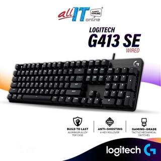 Logitech G413 SE / G413 TKL SE Mechanical Gaming Keyboard | Backlit Keyboard with Tactile Mechanical Switches