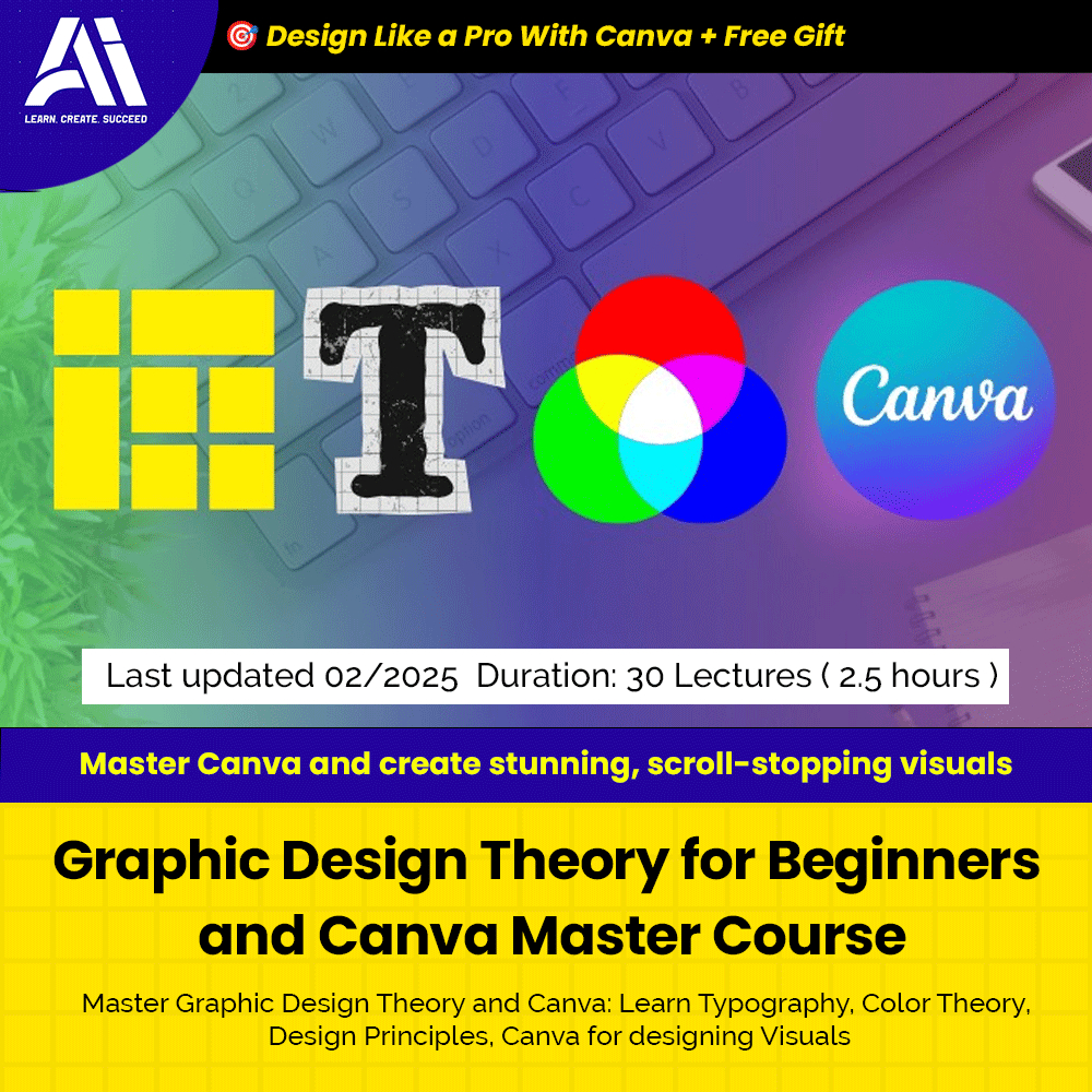 Canva Video Course - Graphic Design Theory for Beginners and Canva ...