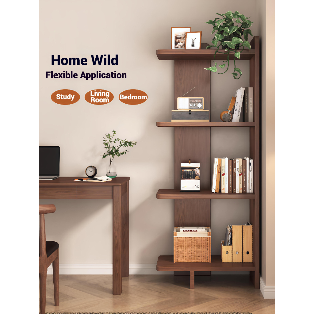 5 Layers BookShelf Shelves Rack Multipurpose Floor Book Shelf Simple ...
