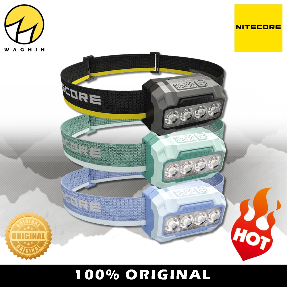 Nitecore HA11-240 Lumens, 1 X AA Battery, Polycarbonate Housing, Black