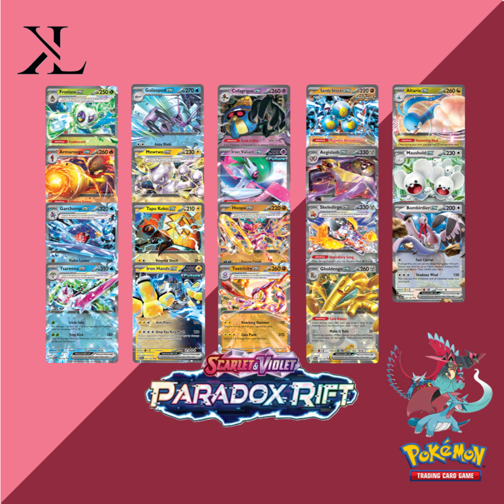 Pokémon TCG: SV4 Paradox Rift - EX (DR) | Shopee Malaysia