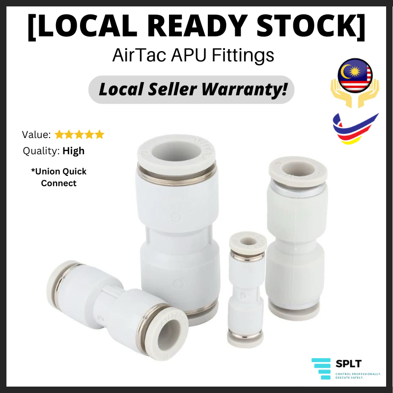 [ORIGINAL] AirTac APU Series Union Plug In Quick Connect Fittings ...