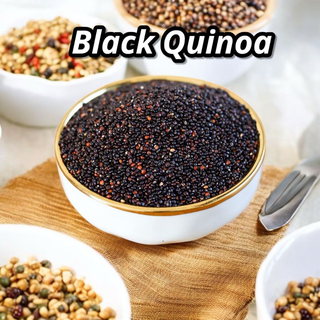 500g | 1kg ORGANIC BLACK QUINOA SUPERFOOD IMPORTED FROM BOLIVIA ...