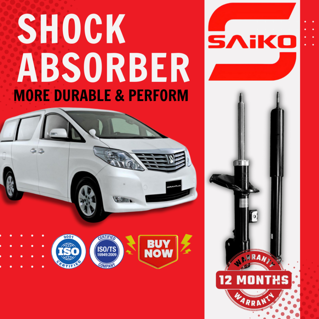 SAIKO ORIGINAL - Toyota Alphard Vellfire ANH20/GGH20 - Shock Absorber ...