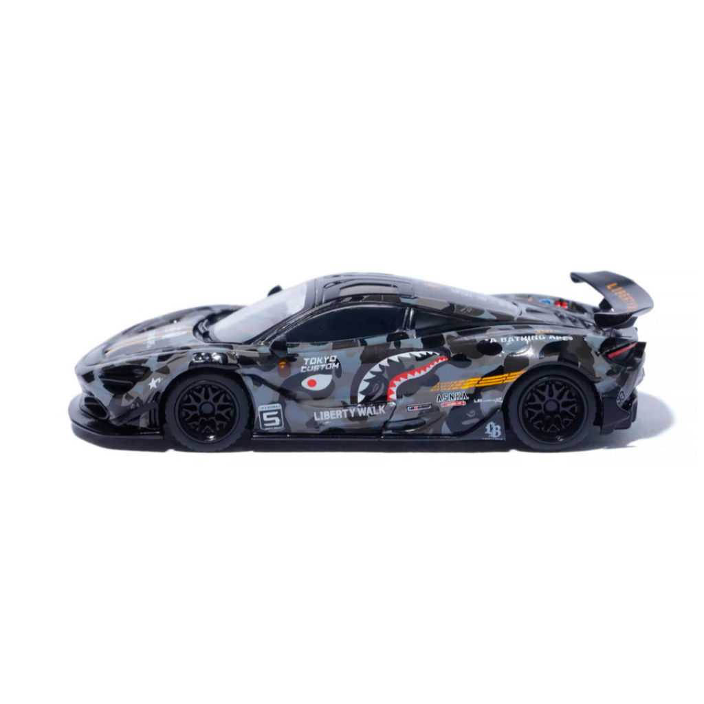 Mini GT #829 McLaren 720s LB Works LBWK *A Bathing Ape Crossover