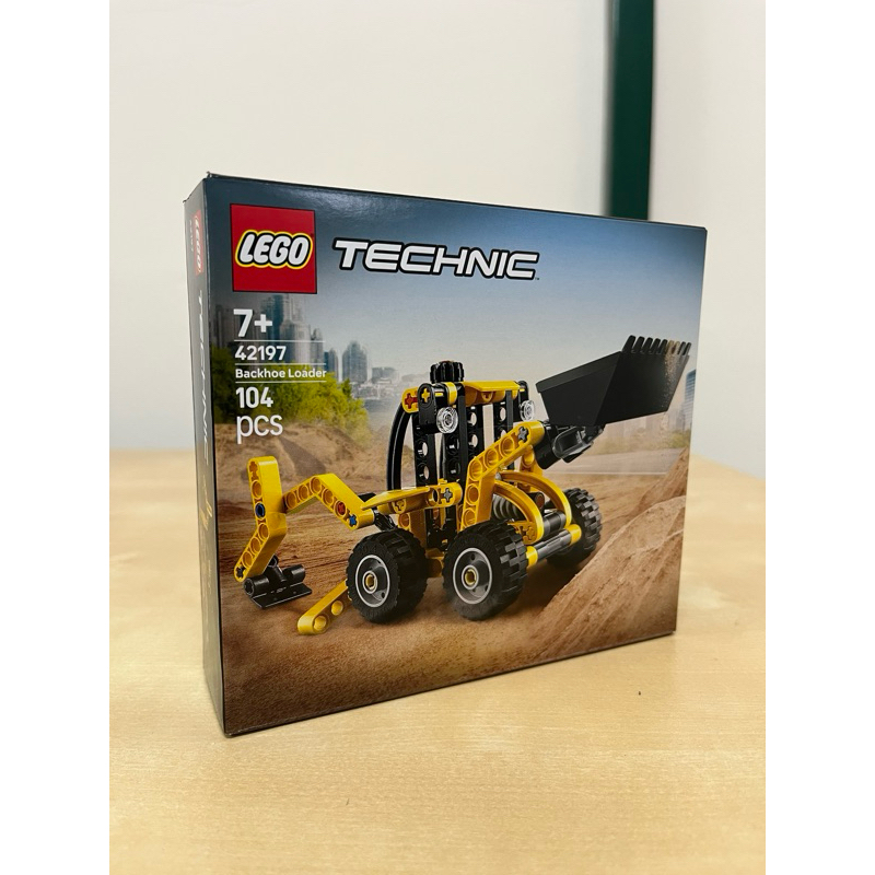 Lego Technic 42197 Backhoe Loader Misb | Shopee Malaysia