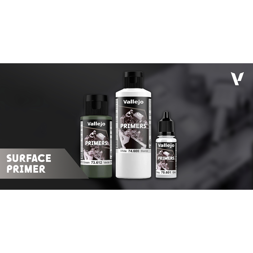 VALLEJO 200ML PRIMER FOR PLASTIC MODEL KIT ARCYLIC PAINT | Shopee Malaysia