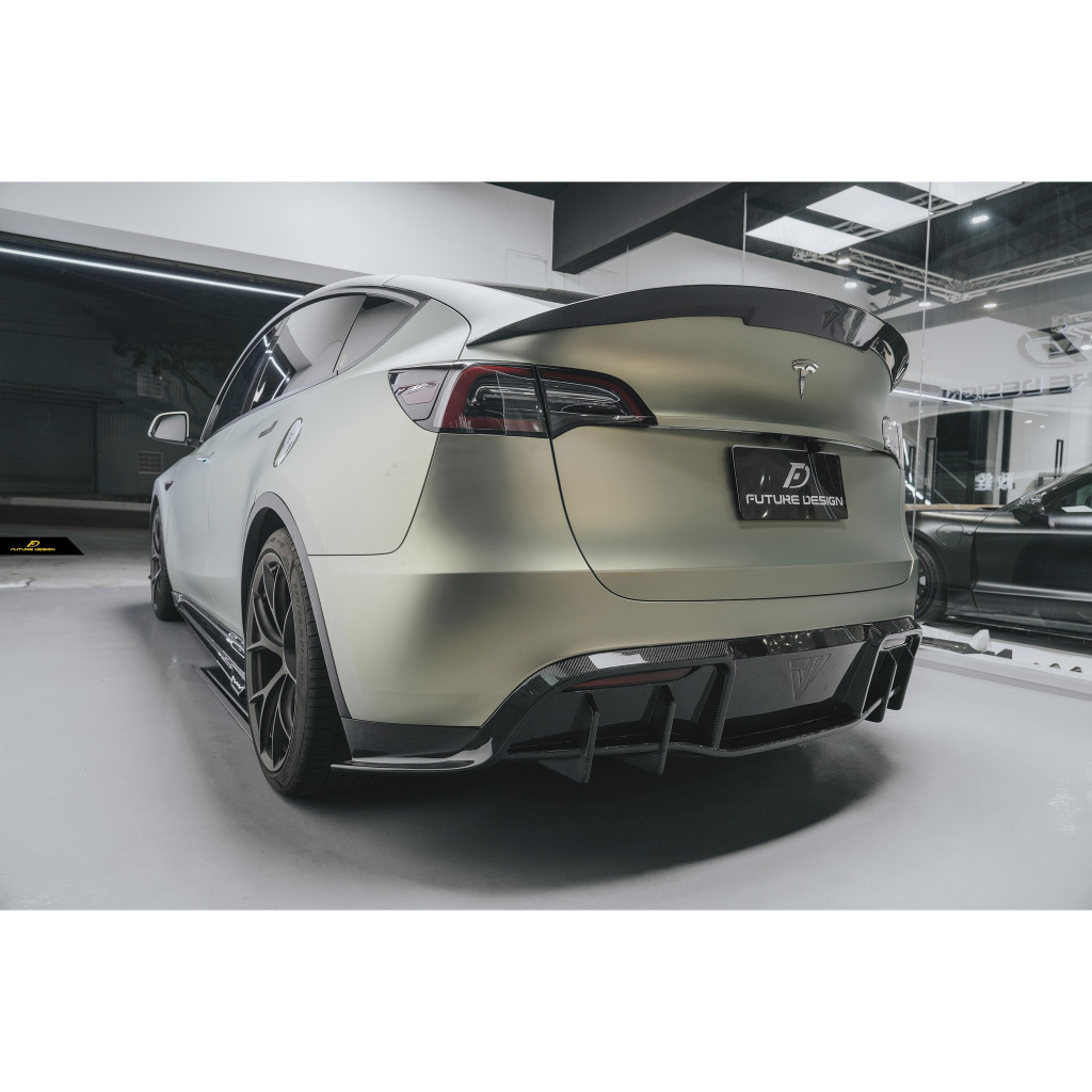 Tesla Model Y Carbon FD Diffuser | Shopee Malaysia