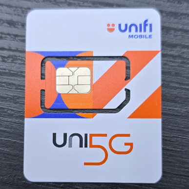 UNIFI SIM Card for Soundbox, Credit Card terminal, Grabfood, Shopeefood ...